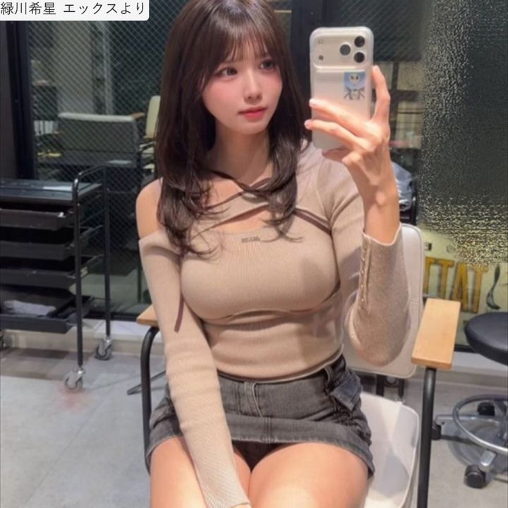 緑川希星、ソロショット ※「緑川希星（きらら）」X width=