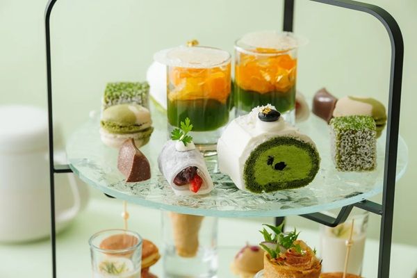 【東京都千代田区】ザ・キタノホテル東京に上質な抹茶を使った「早緑のアフタヌーンティー」が登場！