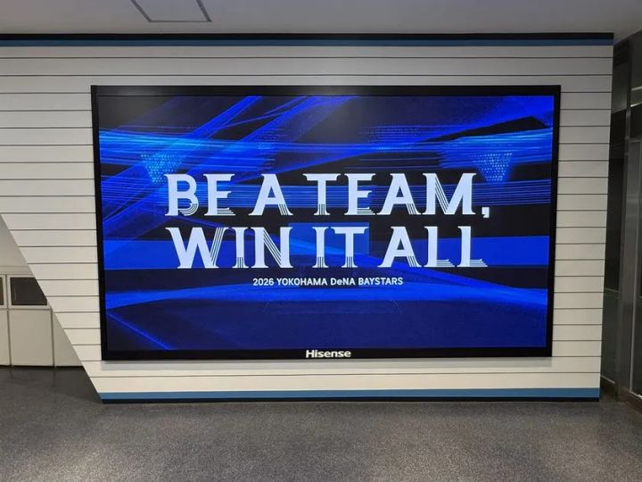 ハイセンス製LEDディスプレイ