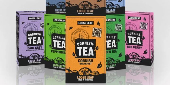 Cornish Teaルースリーフ紅茶6種のラインナップ