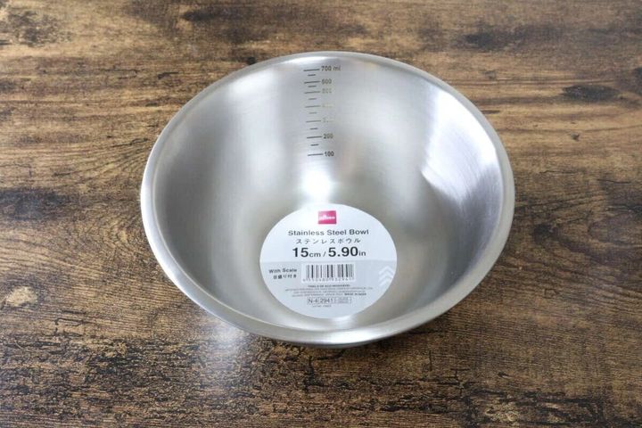 ダイソー ステンレスボウル