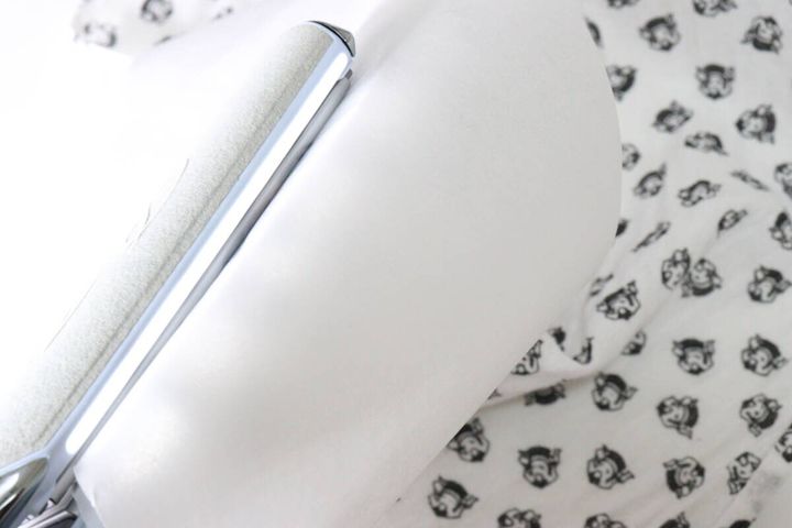 ダイソーのシールワッペン（リアルタッチ、お寿司＆すき焼き）をアイロンで付ける