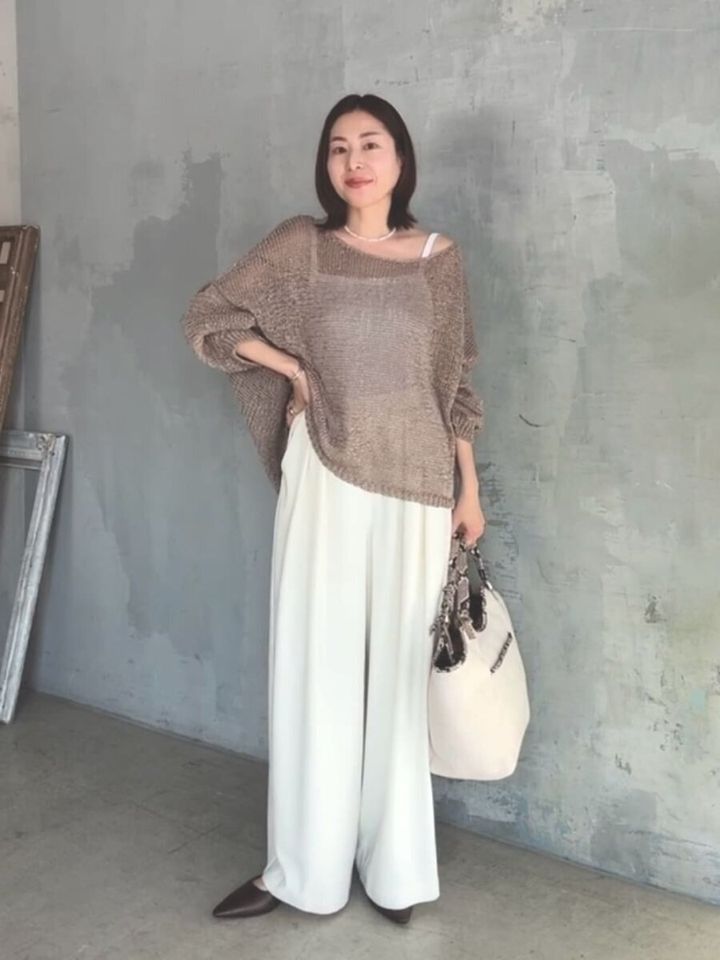 2026春大人女性おすすめシアートップス上品カジュアル