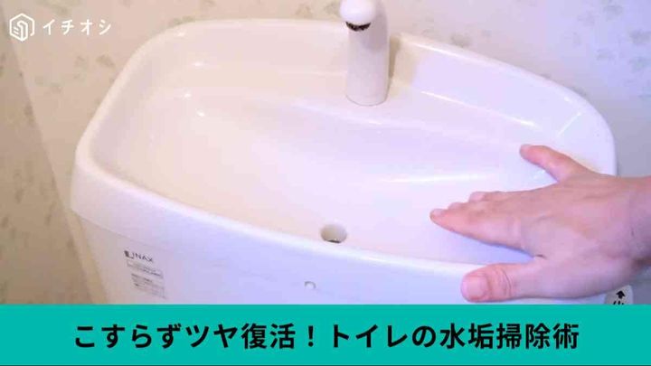 プラスチックのトイレの上掃除