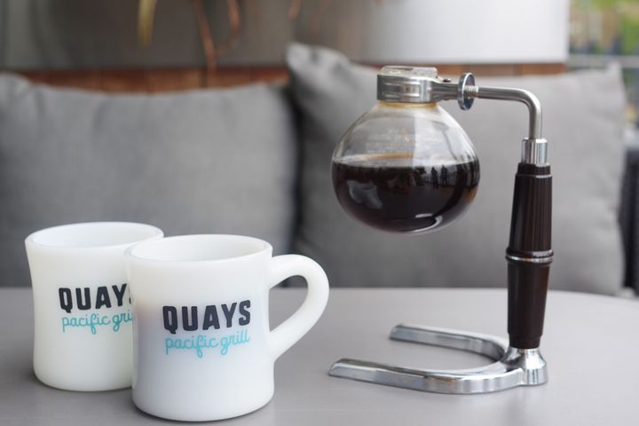  朝活２：海に囲まれた横浜ハンマーヘッドにある「QUAYS pacific grill」でモーニング