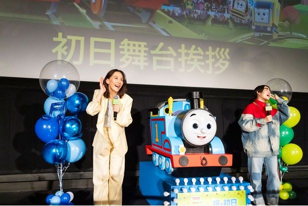 さすがママ！子どもたちの自由な発言も笑顔でキャッチする神対応。絶妙な合いの手で応える二人