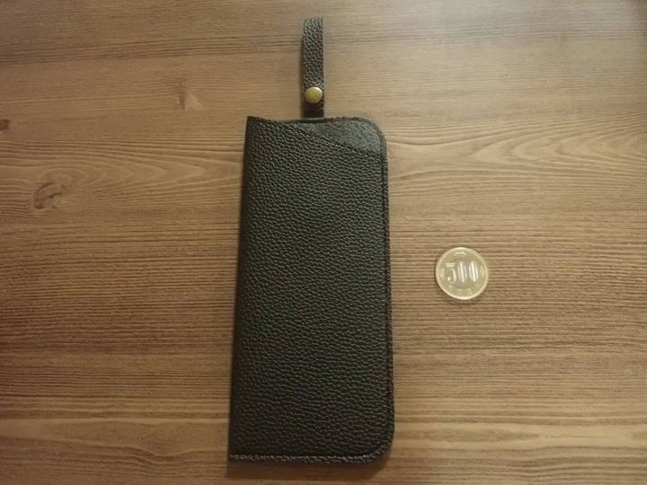 DAISO(ダイソー)：取っ手付ソフトメガネケース