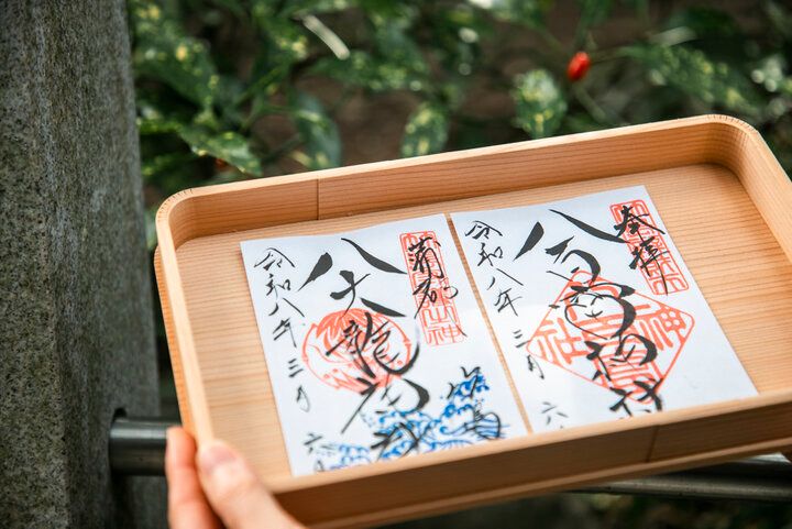 橋を歩いて渡れる、愛知・蒲郡の竹島へ。「八百富神社」におまいりして、島の風景も満喫