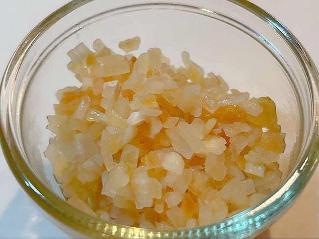 粒に立体感があってシャキシャキとした食感