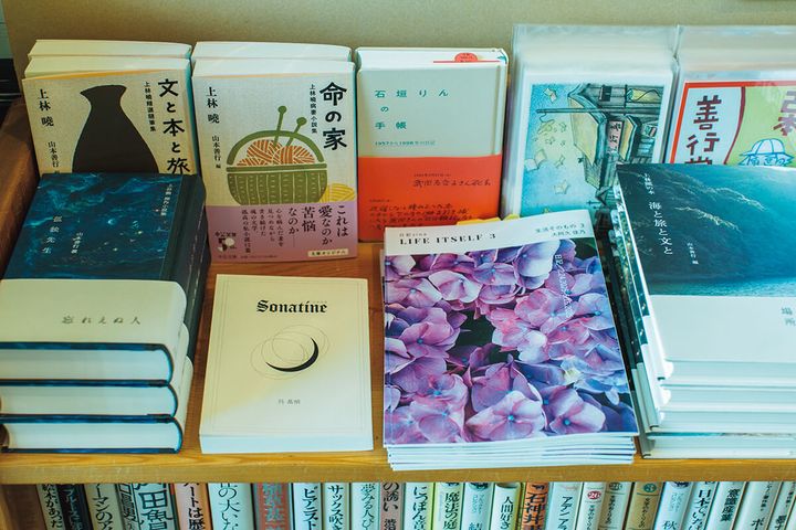 京都〈古書善行堂〉本棚