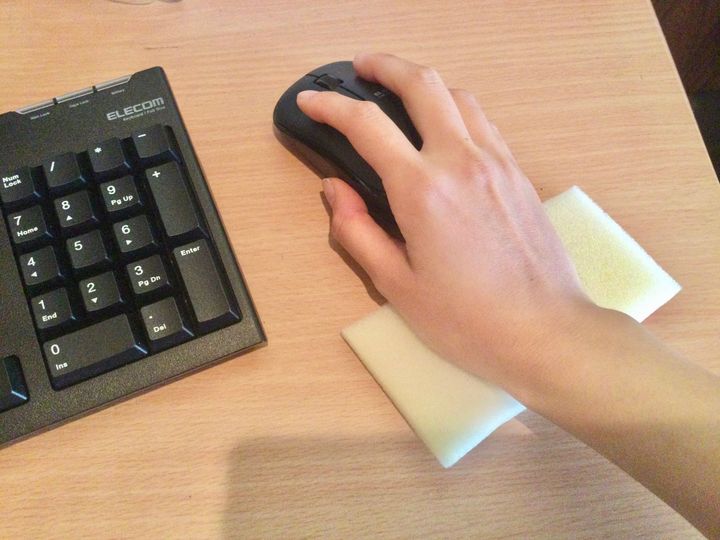 スポンジをリストリストとして活用