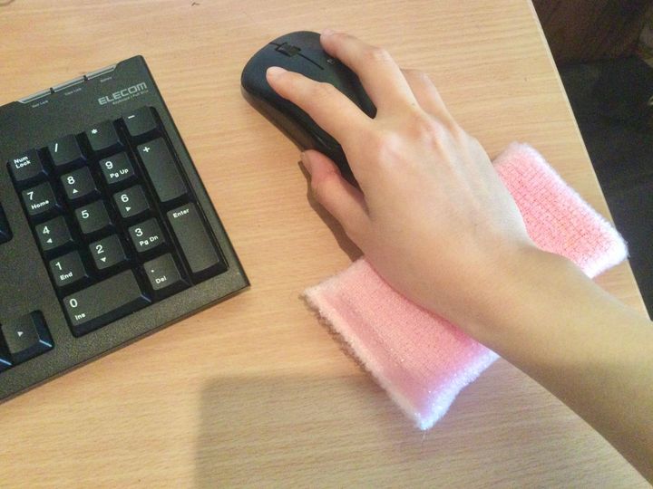 スポンジをリストリストとして活用