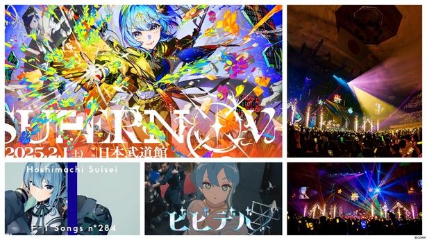 【画像】2025年2月には悲願の日本武道館公演を達成。VTuber初のTHE FIRST TAKE出演、「ビビデバ」のMV1億再生突破など、数々の実績を積み重ねてきた 