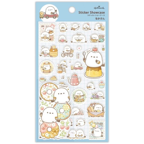 「Sticker Showcase(ステッカーショーケース・なかさんシマエナガ)」(330円)