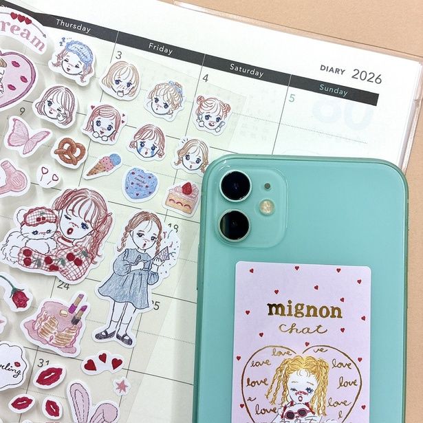 「Sticker Showcase(ステッカーショーケース)」(330円)