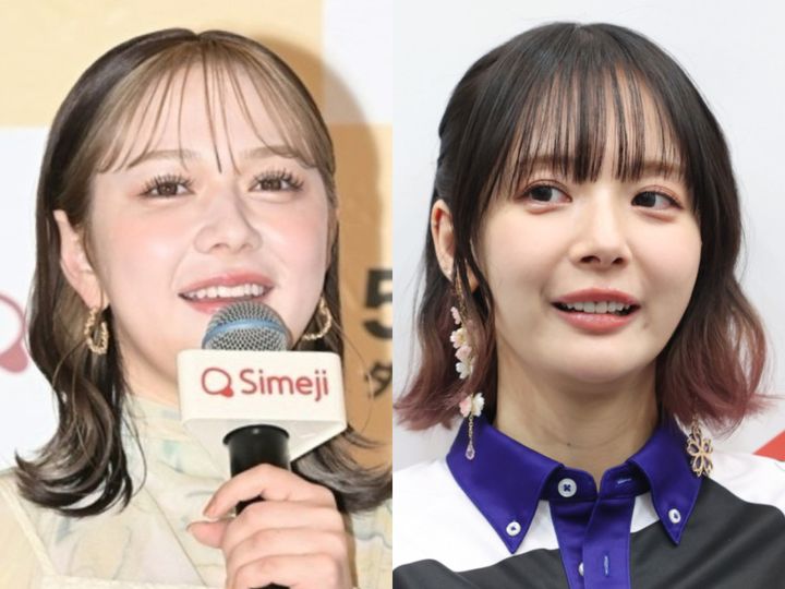 （左から）村重杏奈、岡田紗佳 クランクイン！ width=
