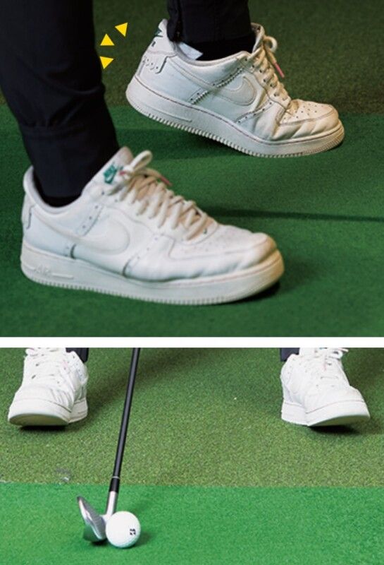 左足上がり、左足下がりの傾斜地での打ち方ガイド！練習方法を解説