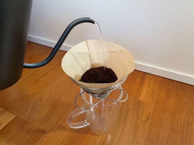 ダイソー 折りたたみコーヒードリッパー 100均 コーヒーフィルイター