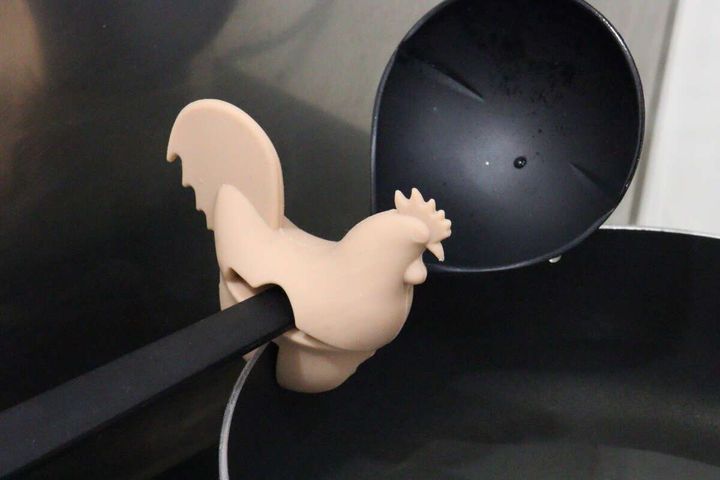 キッチンツールクリップ チキン 使用例