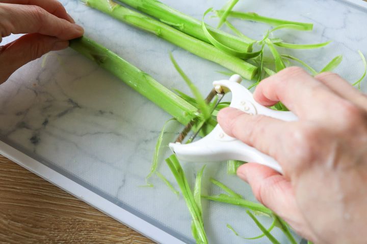 アスパラとツナのナムル