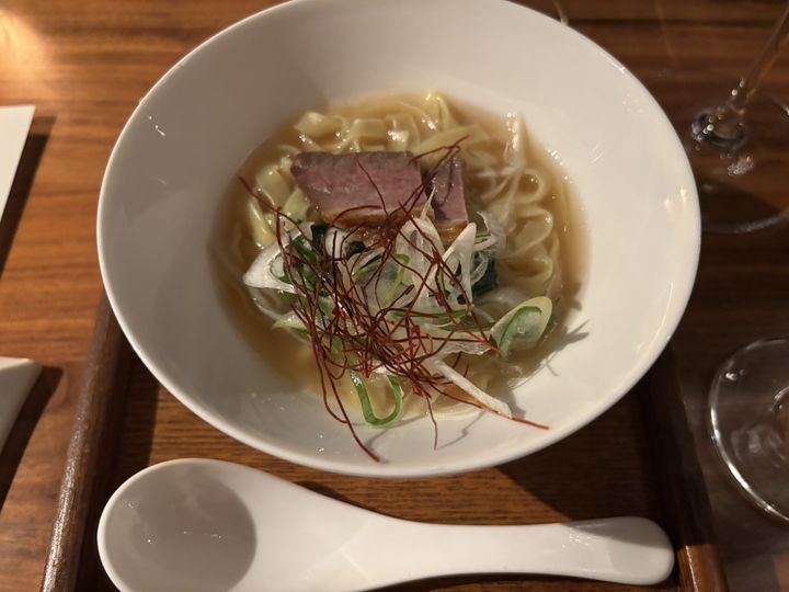 八重山そばの平麺