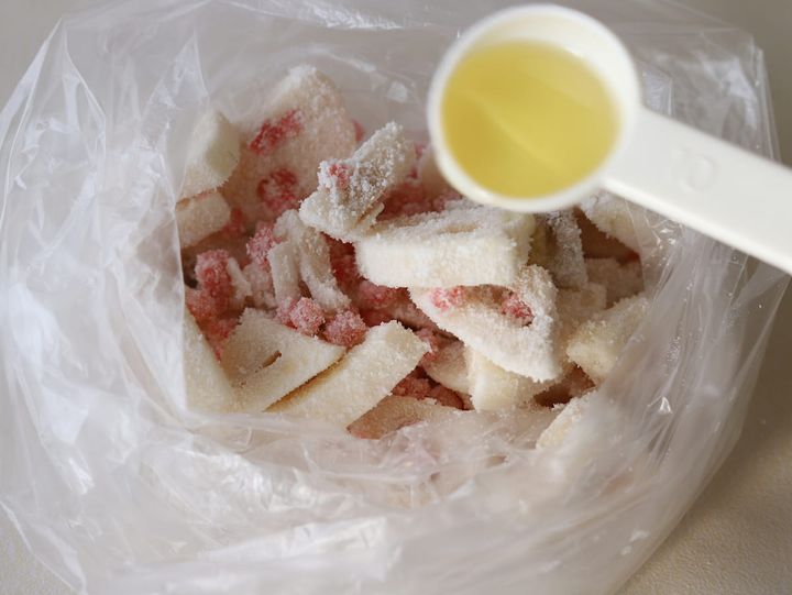 「れんこんの紅しょうが焼き」レシピ