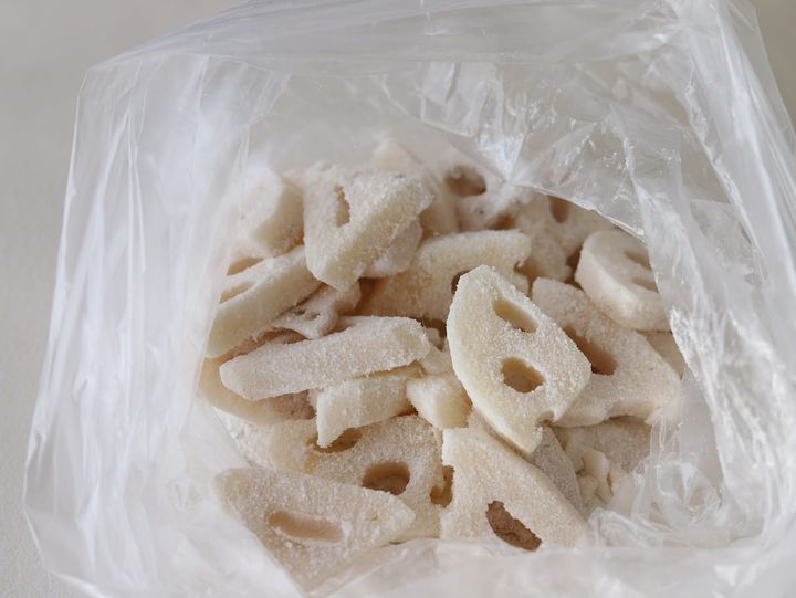 「れんこんの紅しょうが焼き」レシピ