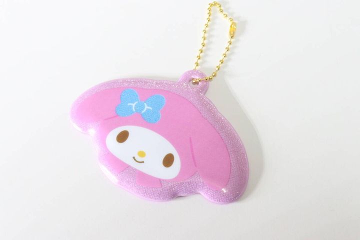 反射キーホルダー マイメロ