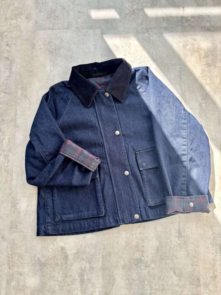 ユニクロ ユーティリティショートジャケットデニム