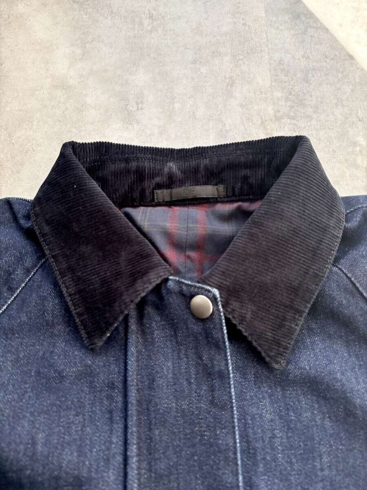 ユニクロ ユーティリティショートジャケットデニム 着用イメージ