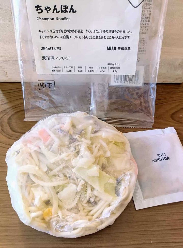 無印良品「ちゃんぽん」