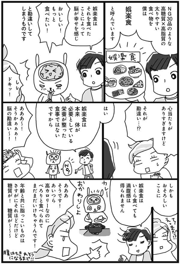ONの日3日目！NG食品を避けるだけでは満たされない……