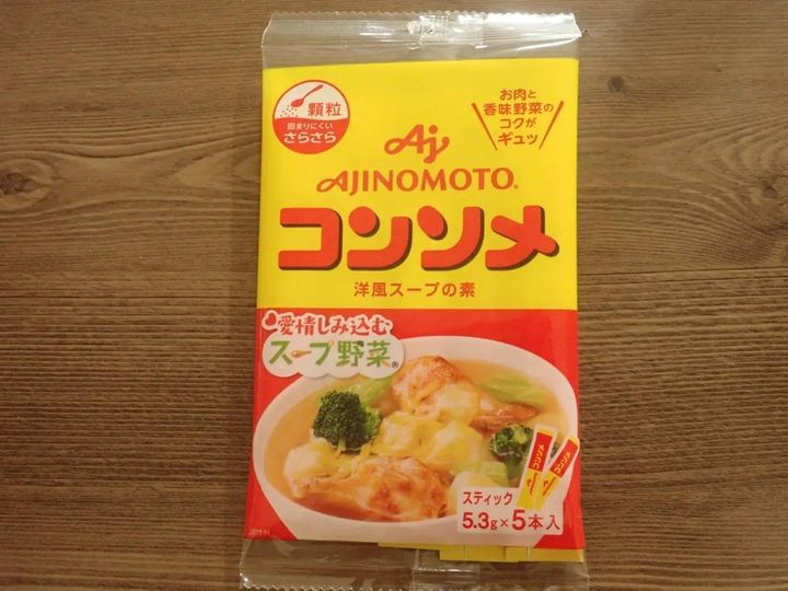 DAISO(ダイソー)：味の素 コンソメ 顆粒スティック5本入