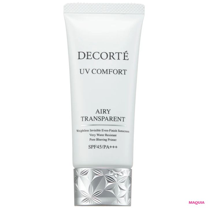 メイク直しQ&A 毛穴目立ちにおすすめのコスメ コスメデコルテ UV コンフォート エアリートランスペアレント