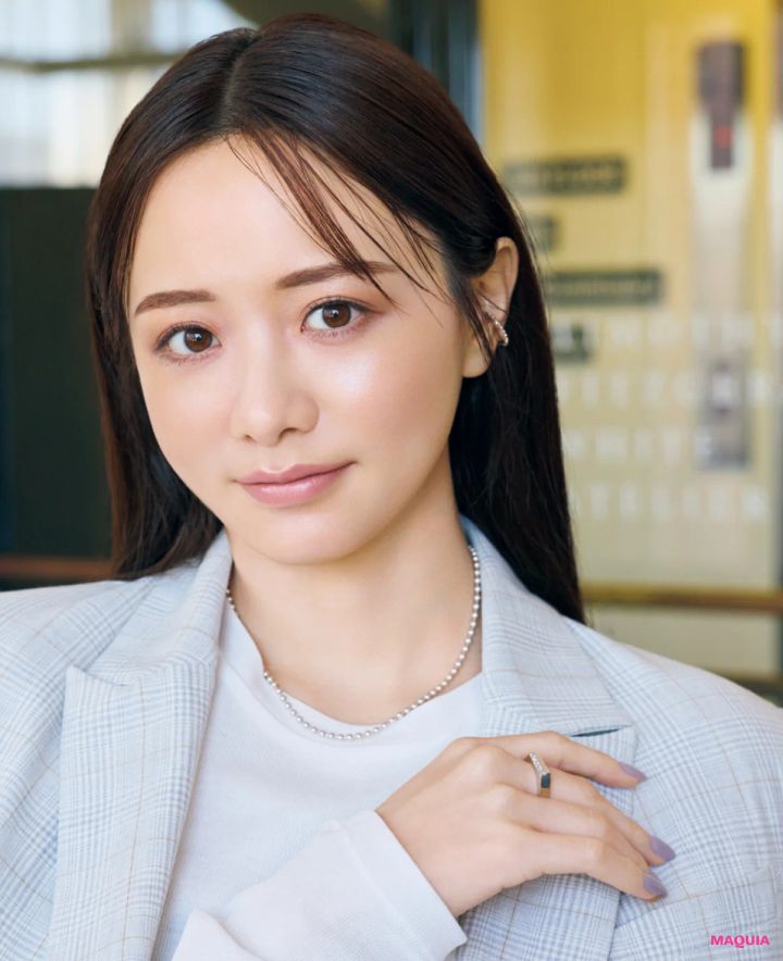 仕事後の会食メイクのメイク直し方法 森香澄さん 仕上がり