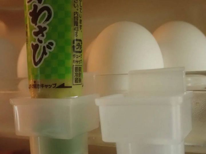 DAISO(ダイソー)：薬味チューブホルダー(4個)