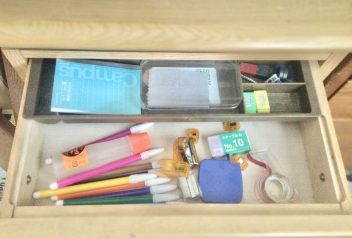 引き出しの中