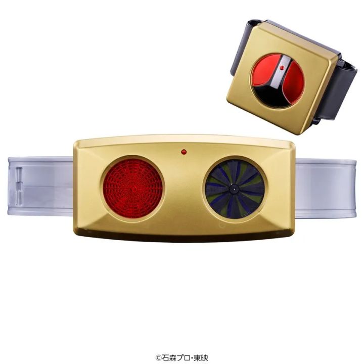 リストビットを装着して変身ポーズをとると変身音とLEDが発動