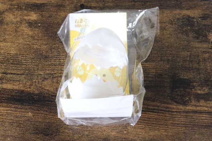 セリアのたまご型収納ケース 大のパッケージ