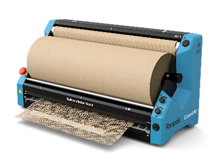 紙梱包資材による物流現場