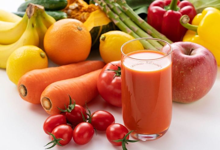 野菜ジュース、野菜や果物