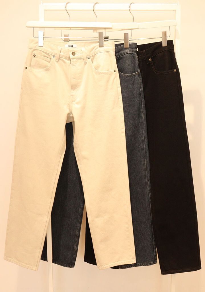 ユニクロ 新作 パンツ レギュラージーンズ