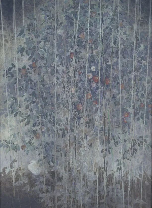 竹内浩一の動物や自然を題材にした日本画作品