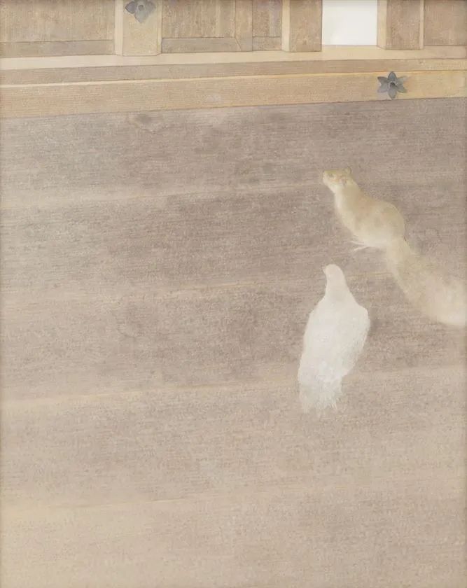 竹内浩一の日本画に描かれる生き物たち