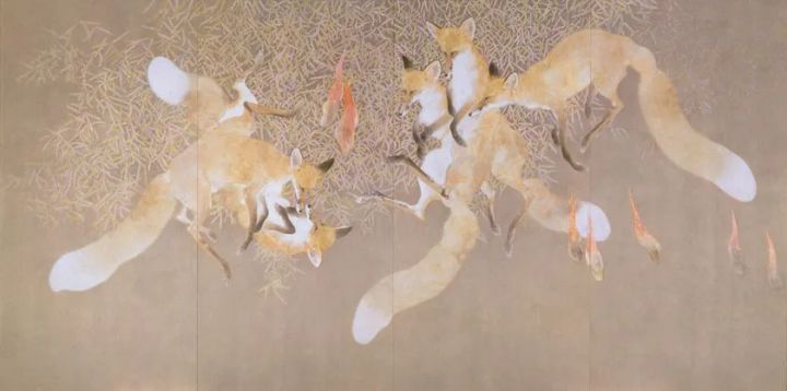 竹内浩一の繊細な日本画作品