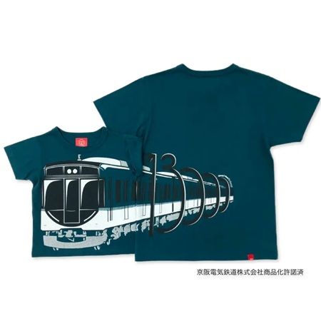 【大阪府守口市・枚方市】京阪13000系がモチーフのデザインTシャツ「京阪13000系×OJICO 2026」登場！
