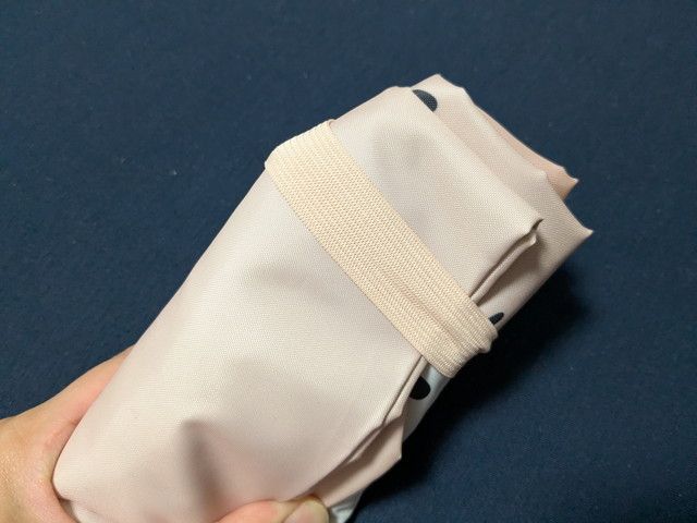 マルシェバッグ 折りたたみ状態