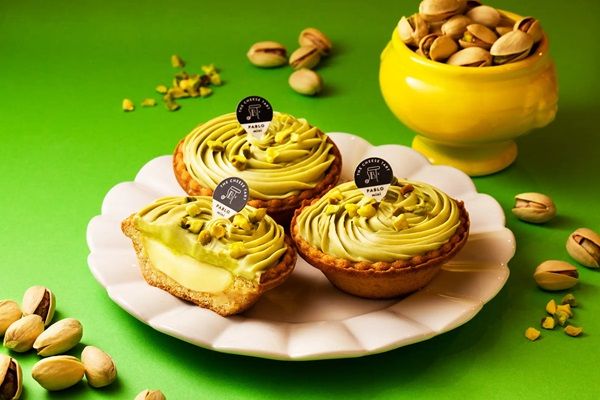 【大阪府大阪市】PABLO心斎橋本店でピスタチオの香ばしさを楽しめる濃厚チーズタルトが期間限定復活！