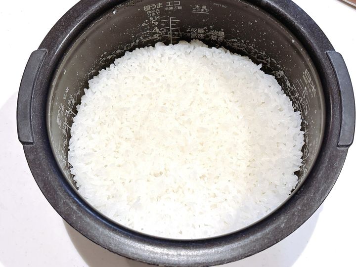 氷を入れて炊いたごはん
