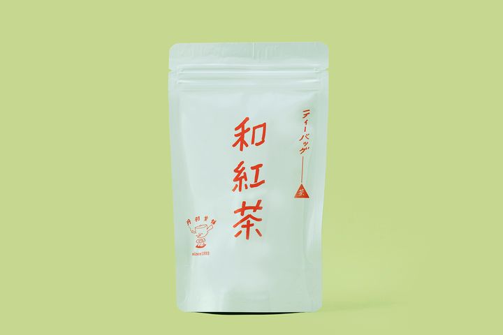 「和紅茶ティーバッグ」のパッケージ